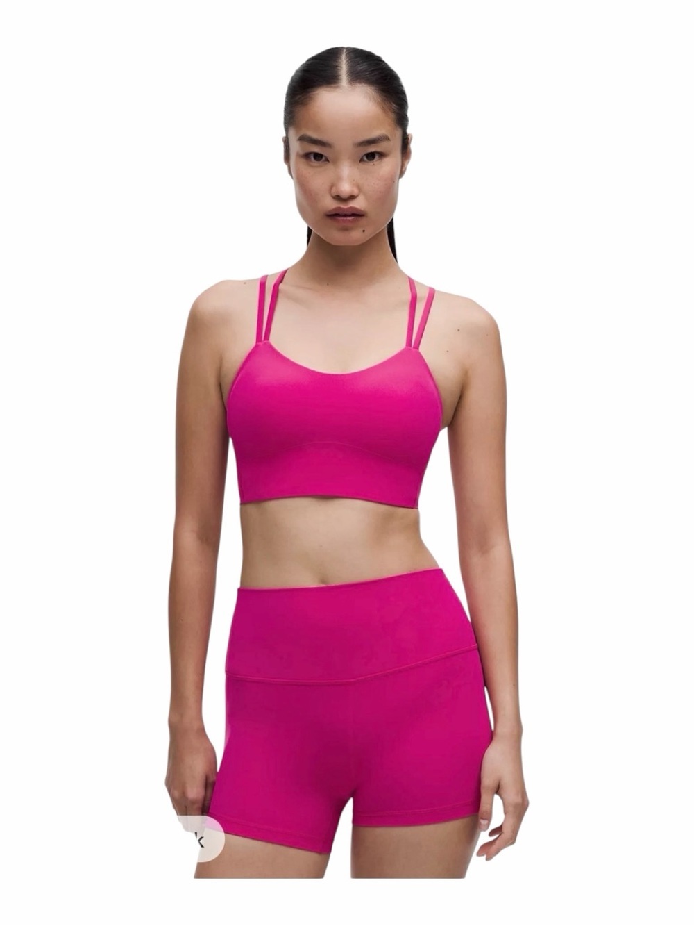 Lululemon Like a Cloud Longline Bra Pink Flare NWT Sizes 6 B/C Cup - Picture 9 of 9